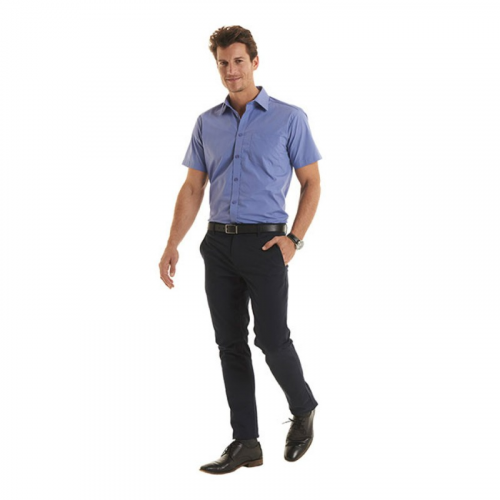 Men's Short Sleeve Poplin Shirt