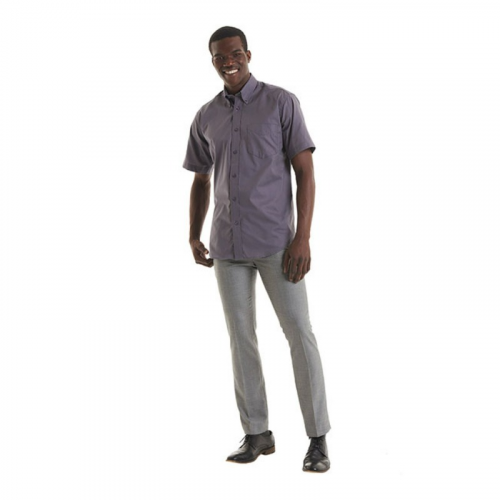  Mens Pinpoint Oxford Half Sleeve Shirt